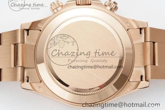 Dial SA4130 Best Edition QF Daytona on 116505 V2 Brown Bracelet RG 1:1 0324